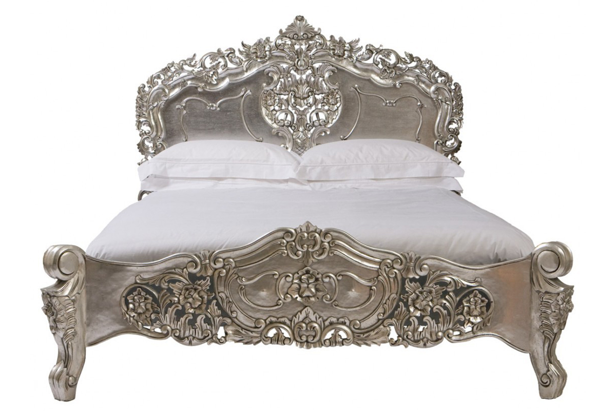 silver rococo bedroom furniture