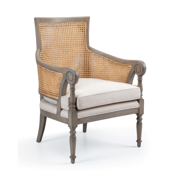 Dorset Rattan French Style Deep Armchair | French Chairs | French Style ...